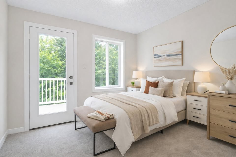Bright Ottawa rental suite interior