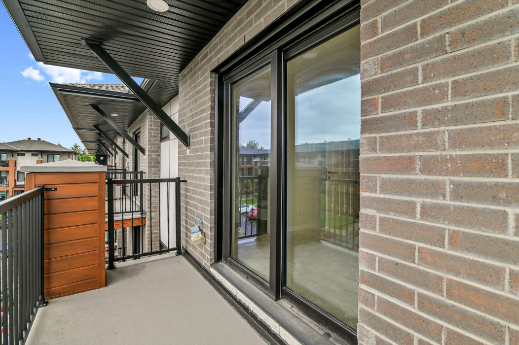 Balcony accessible from the ensuite bathroom in the master bedroom.