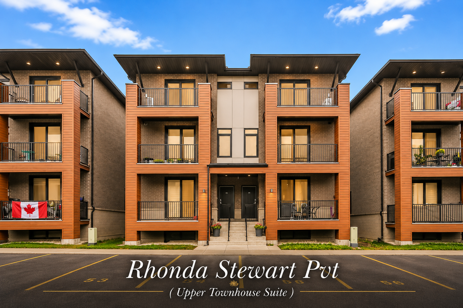 2 Bedroom Upper Townhouse Suite